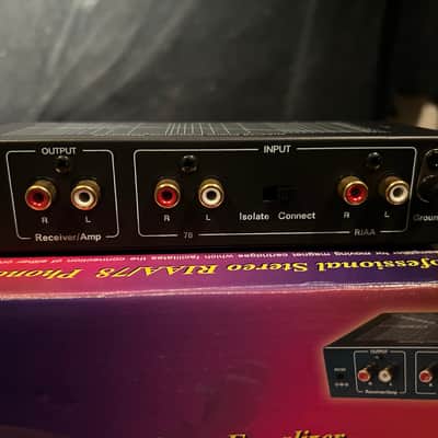 Technolink Professional Stereo RIAA/78 Phono Equalizer 2014 - black image 2