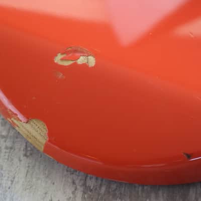 1999 Fender Japan JB75 '75 Reissue Jazz Bass (Fiesta Red) image 6