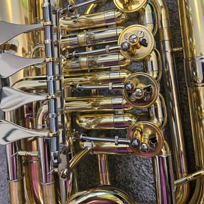 Schiller American Heritage Bb/C Rotary Valve Euphonium Bild 5