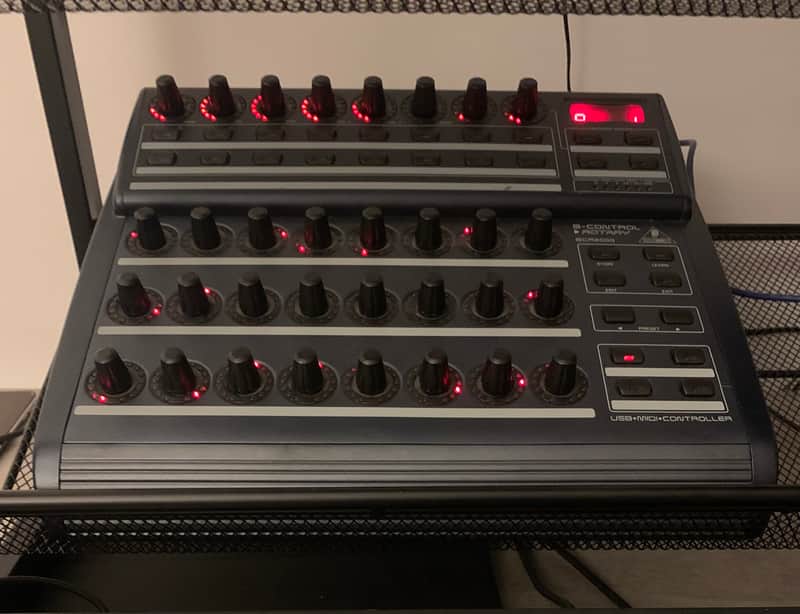 Behringer B-Control Rotary BCR2000 USB/MIDI Control Surface 2010s Dark Blue image 1