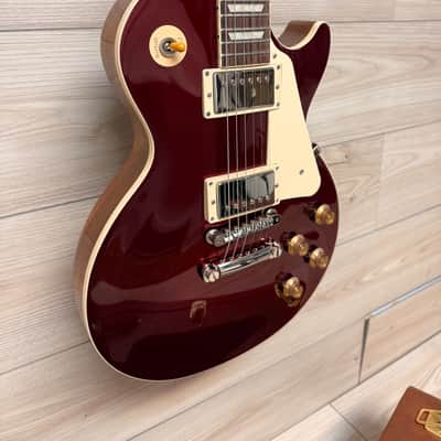 Gibson Les Paul Standard 50s Plain Top 50s - Sparkling Burgundy Top image 7