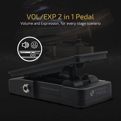 Hotone Volume Expression 2 in 1 Guitar Effects Pedal Passive EXP Ampero Press Guitar Pedal image 2