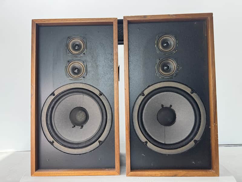 Fulton FMI 80 Bookshelf Speakers Rare Vintage Audiophile HiFi Stereo Pair image 1