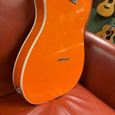 Fender Limited Edition Parallel Universe Series Deluxe Thinline Super Telecaster Orange image 14