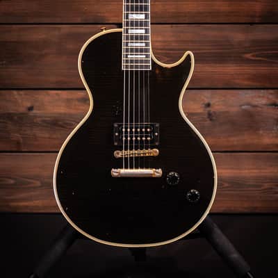 2016 Gibson True Historic '1957' Les Paul Custom 'Black Beauty' - Aged Ebony (1 of 2 Custom Order) image 1
