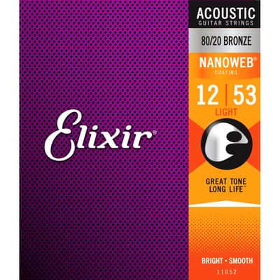 Elixir 11052 ACOUSTIQUE NANOWEB L 12-53 image 2