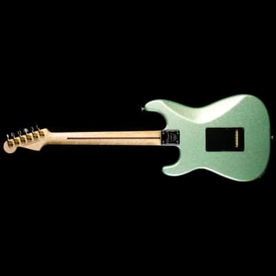 Used Charvel Custom Shop Nitro San Dimas Electric Guitar Seafoam Sparkle with Platinum Overspray image 3
