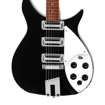 Rickenbacker RN350V63JG2 Electric Guitar, 350V63, Liverpool, Jetglo, Case image 2