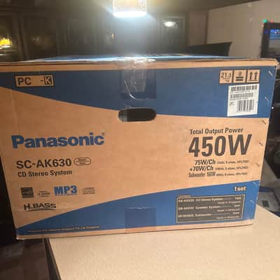 Panasonic SC-AK630 5 CD Changer Stereo System Nitrix Series BRAND NEW OPEN BOX image 5