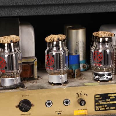1969 Marshall Major 200W Head and 4x12 Full Stack image 8