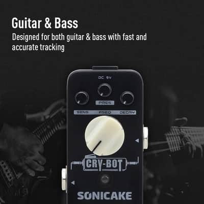 Sonicake Auto Wah Pedal Guitar Bass Effects Pedal Envelope Filter Funky Cry-Bot image 4