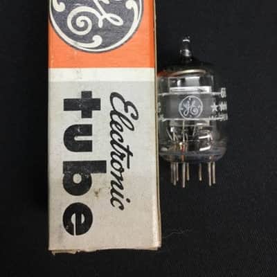 NOS GE 6688 Gray Plate O Getter AUDIO PENTODE VACUUM TUBE Tested USA 8.1970-D image 1