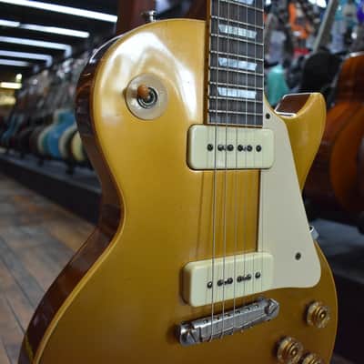 Gibson Custom 1954 Les Paul Goldtop Reissue Electric Guitar 2002 Double Gold VOS w/Hard Case image 10