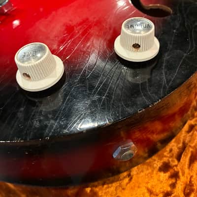 Vintage Eko Modello 100 Archtop 1960's Redburst - Italian Made image 4