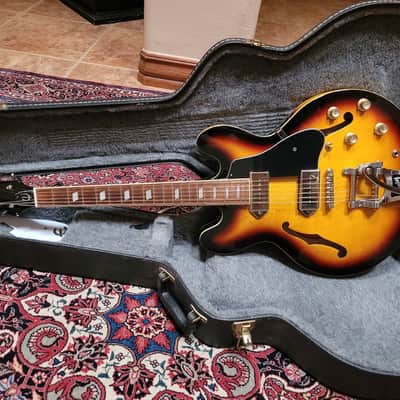 Epiphone Casino 2018 - Vintage Sunburst w/ Upgrades image 1