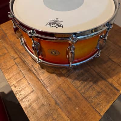 Slingerland Studio King Snare Drum Conway Badge Minty Like New image 4