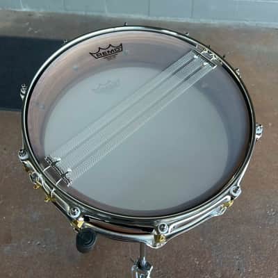 Noble & Cooley Walnut Series 3x14 Piccolo Snare Drum w/ Beato Case (Badge Version) (DH Room 4) image 7