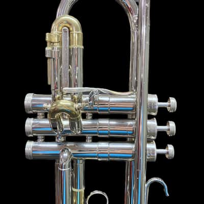 CG CONN CONN CONNSTELLATION 28 A CORNET - SILVER - BRASS image 6