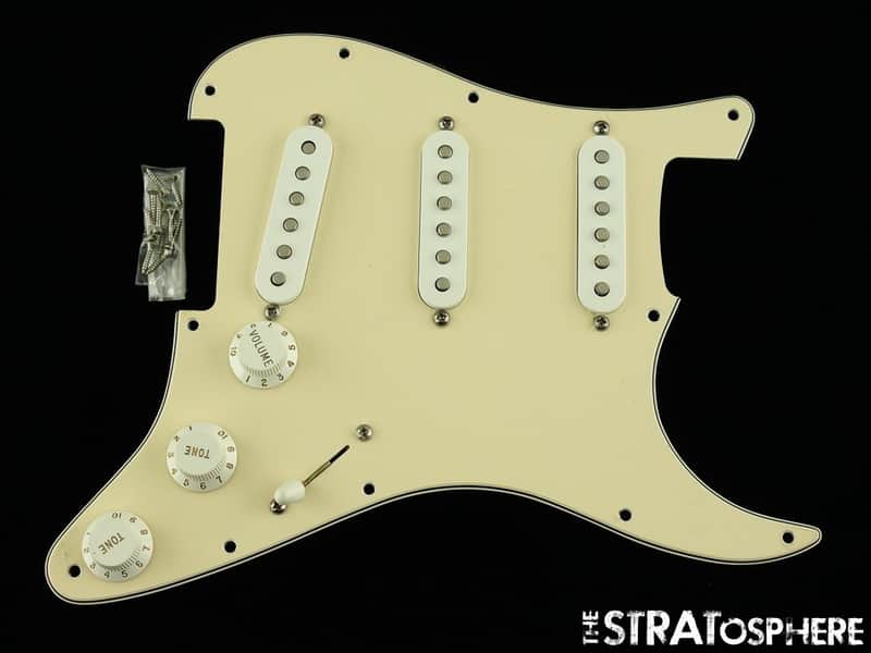 USED Fender 2003 MIM Standard Strat LOADED PICKGUARD Guitar Parts image 1