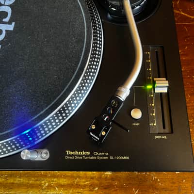 Technics SL-1200MK6-K Direct Drive Turntable - Black w/ STANTON 400.V3 image 4