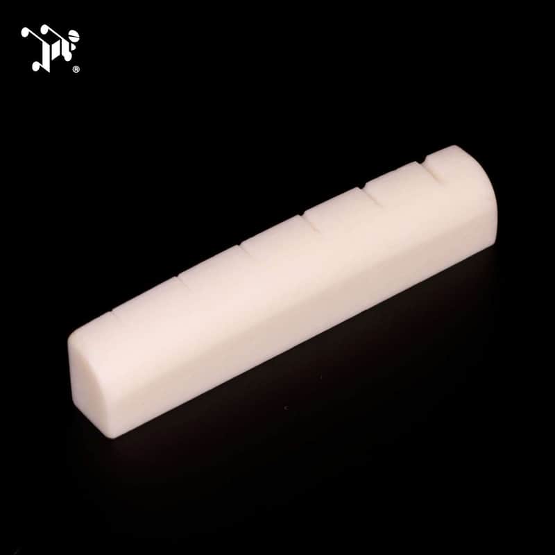 Tone Ninja Genuine Bleached Bone Slotted Nut for Epiphone, PRS TN-NUT-005-BL image 1