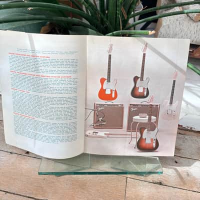 1960-1961 Fender Full Line Catalog Jazzmaster Telecaster Esquire Stratocaster Pre CbS vintage Case Candy collector image 6