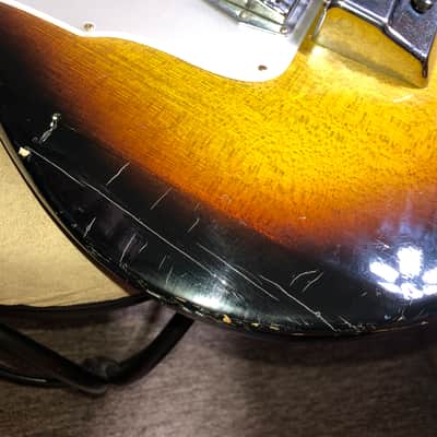 Decca DMI 301 Vintage 60’s Bass-Dark Sunburst image 16