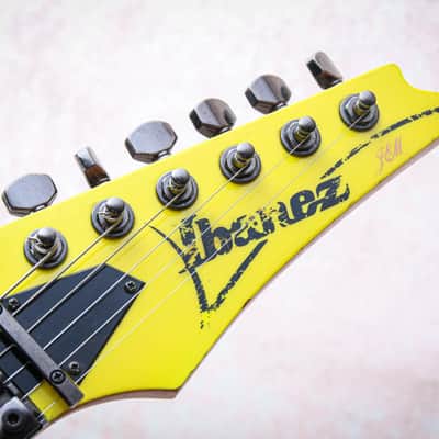 IBANEZ MIJ Jem Series 777-VDY "Desert Yellow + Rosewood" (1989) image 12
