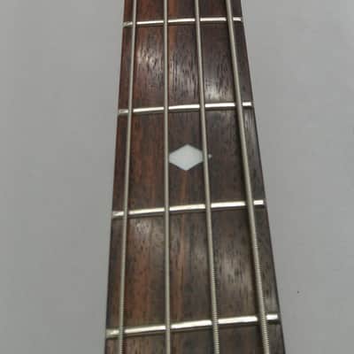 Lefty B.C. Rich JE Eagle Bass Guitar Black Gold Metallic Left Handed 34" Scale Diamond Inlays image 20