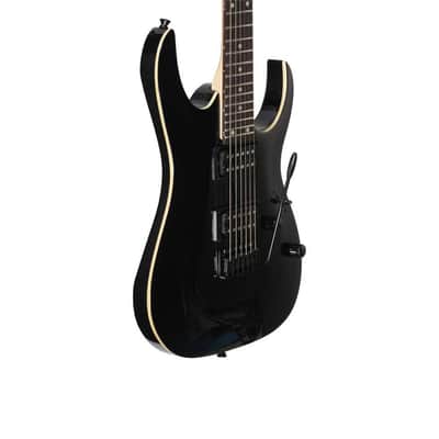 Ibanez GRGA 6-String Solid Body Electric Guitar, Right-Handed, Black Night Finish, Full Size, 24 Frets image 4