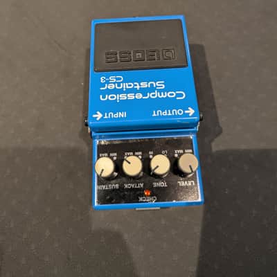 Boss CS-3 Compression Sustainer (Black Label) 1986 - 1992 - Blue image 6