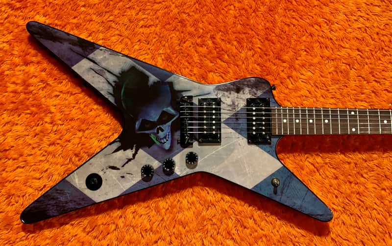 Washburn Dime Green Alien 36G16 Dimebag Darell Signature | Reverb