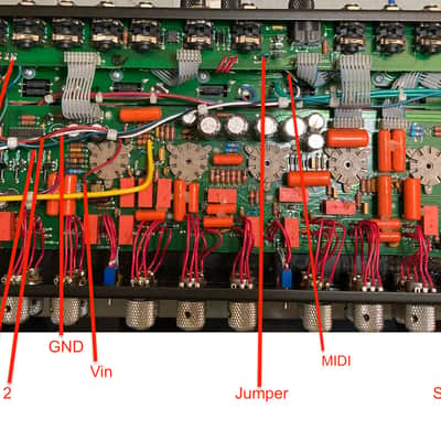 Mesa Boogie MIDI and Quiet Channel Switching Mod PCB for Mesa Boogie Rectifiers 2021 Green image 2