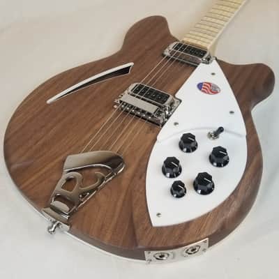 Rickenbacker 360 Deluxe Thinline Semi-Hollow Electric Guitar, Walnut, 21 Fret, Maple FB, Stereo, 360W New! 2023 image 6