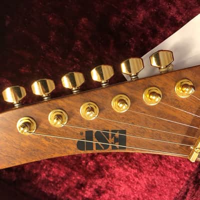 ESP Angel 1996 Natural Mahogany - 1 of 1, mint and unplayed! image 3