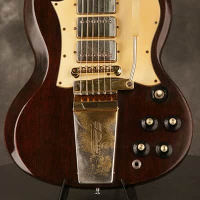 Gibson SG Custom neck joint repair 1969 Walnut image 1