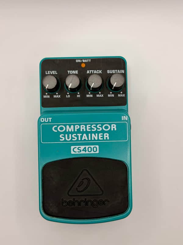 Behringer CS400 Compressor Sustainer Pedal - Excellent Condition. image 1