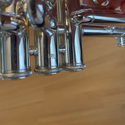 Bach Stradivarius LR180S43 Professional Model Bb Trumpet 1997 - Silver-Plated image 16