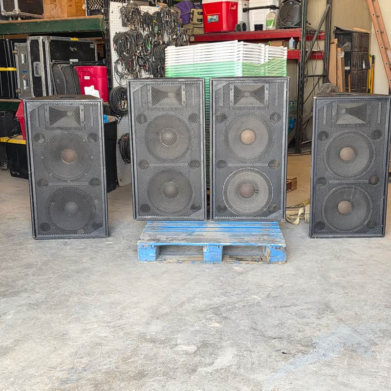 Mach M30T 2000's - 4 tops, amps and DBX image 1