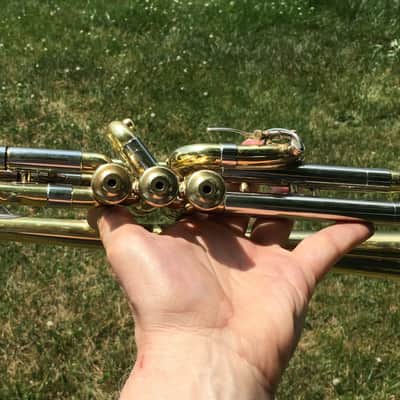 SUMMER DEAL 1948 L.A. SUPER CORNET GREAT COMPRESSION TONE RING SWEET NO REPAIS I CAN ALL BRACES FINE SEE image 22