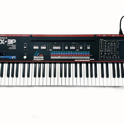 Roland JX-3P Vintage Polyphonic Analog Synthesizer Made in JAPAN- 1984. SERVICED. Sounds Great !...