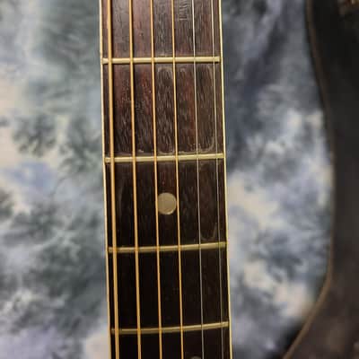 Vintage 1969 Norma WG-65 Dreadnought Adjustable Bridge Acoustic Guitar Pro Setup Original Soft Shell Case image 6