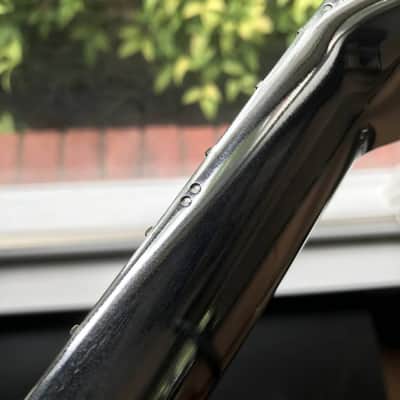 Aluminum Guitar Neck by Baguley - Strat, Polished Finish, Ghost Inlays - Fast Free Shipping in U.S.! image 7