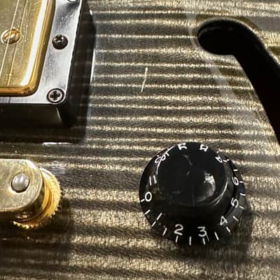 Hamer Custom Shop Monaco SuperPro (2007) - Transparent Black #55378 with Original Hard Case image 15