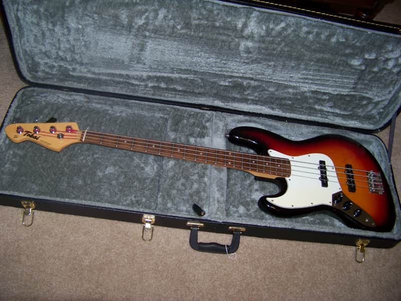 Tokai JAZZ BASS 1985/86 SUNBURST LEFT HANDED  OLDIES BUT GOODIES image 1