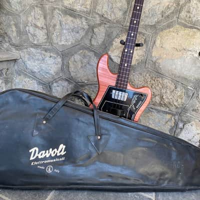 Rare Vintage 1964-65 Wandre Davoli Tigre 2 Bass – All-Original with Case image 16