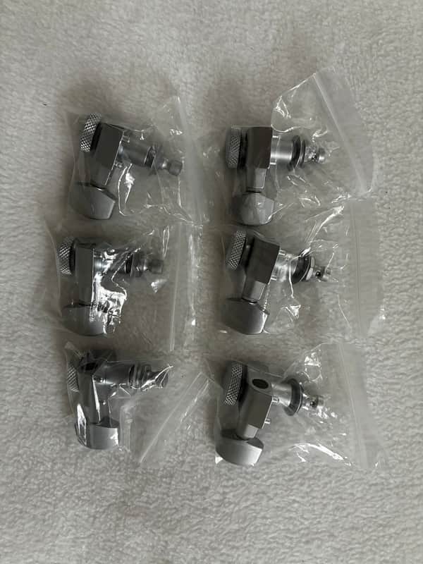 Schaller Locking Tuners 6 In Line - Satin Chrome image 1