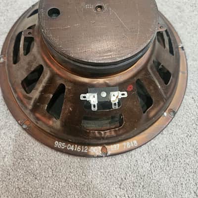 CTS 10" 8 Ohm Speaker - 1978 image 1