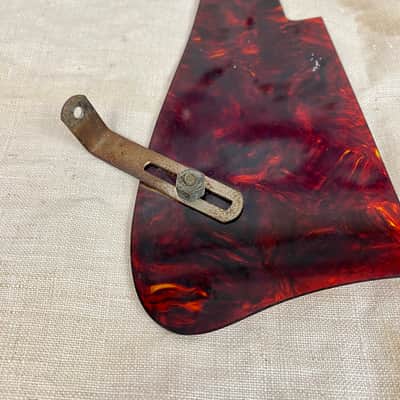 Vintage Gibson ES-125 Pickguard 1950s-1960s Tortoiseshell w/ Bracket image 3
