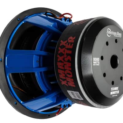 American Bass XMAXXX Monster 15" 2 Ohm 8000 Max Watts Car Subwoofer image 4